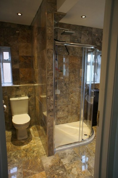 Bathroom tiling project 8