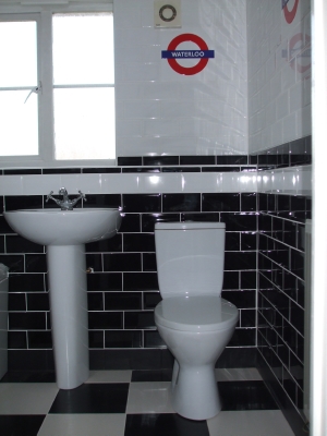 Bathroom tiling project 12