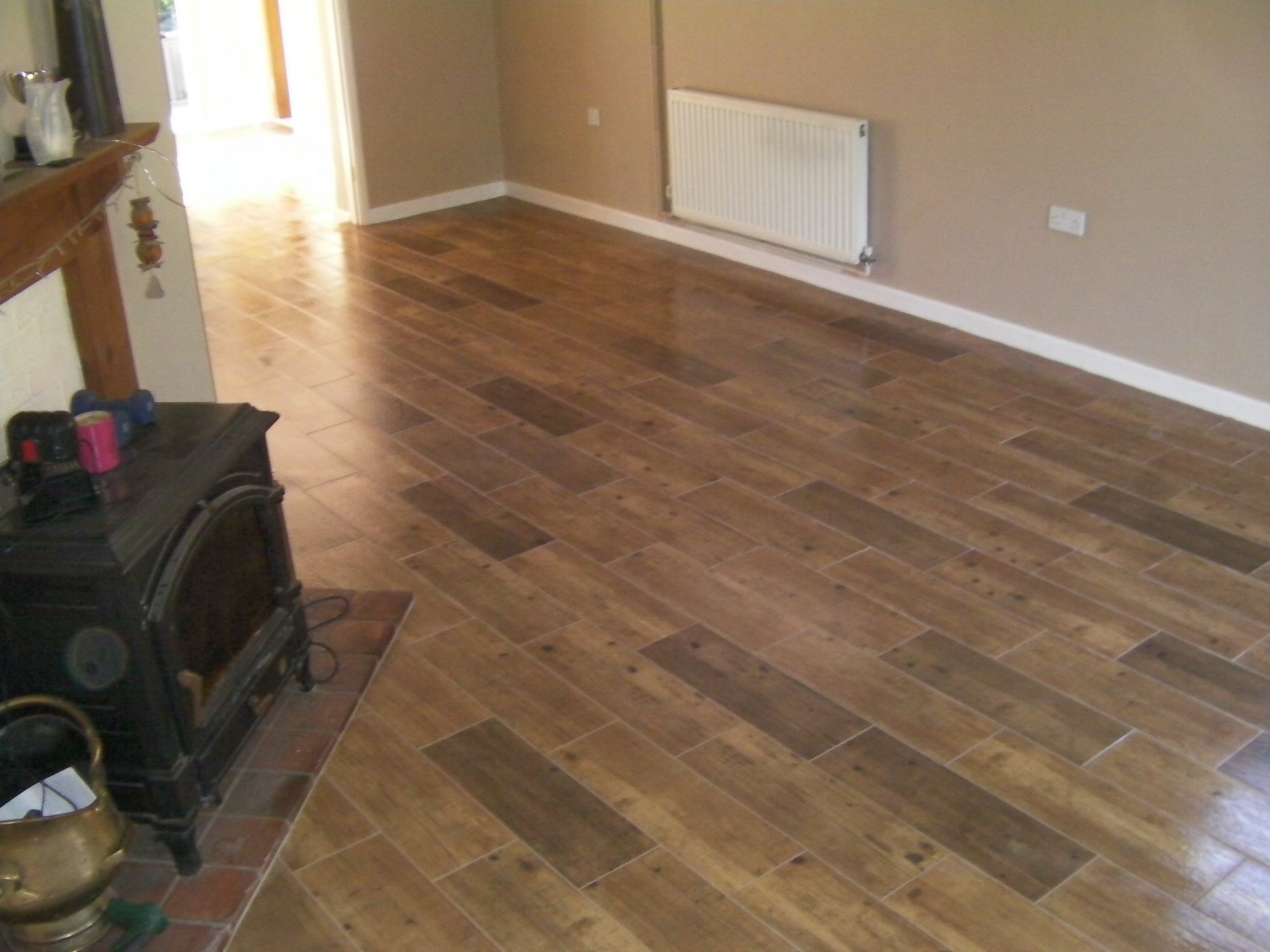 Floor tiling project 11