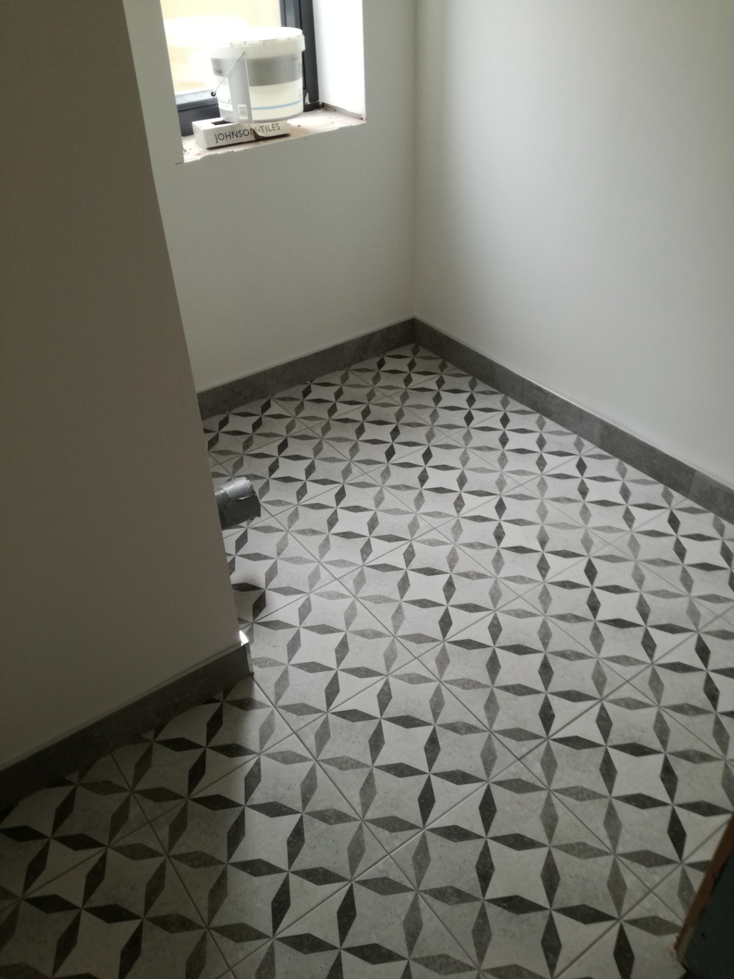Floor tiling project 12