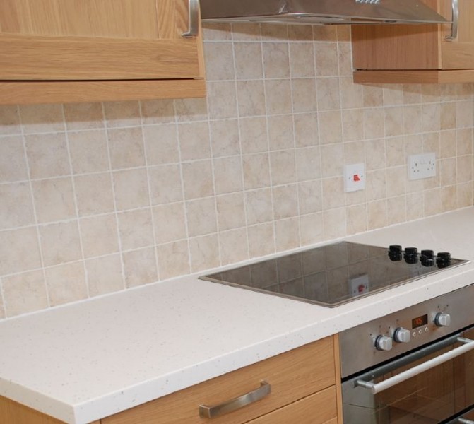 Kitchen tiling project 1