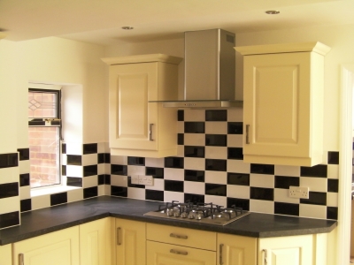 Kitchen tiling project 6