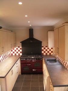 Kitchen tiling project 9